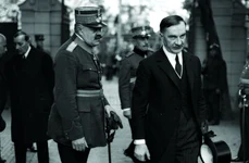 Iuliu Maniu, liderul incontestabil al opoziției față de liberali; fotografie de Iosif Berman
