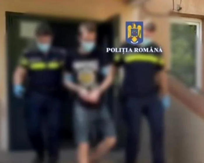 Bărbatul a fost reținut FOTO: Captură video