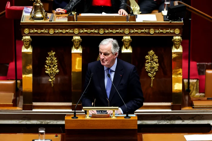 Premierul Barnier în Adunarea Națională/ Foto:X