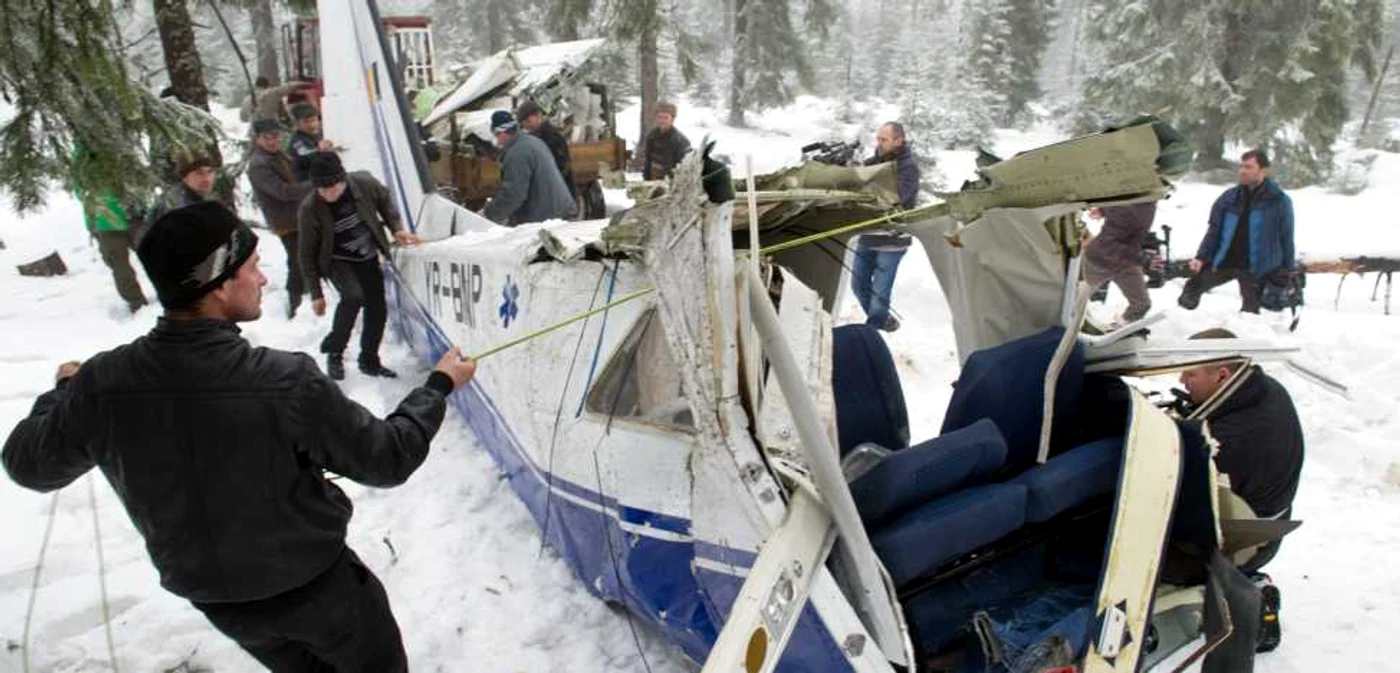 accident aviatic apuseni FOTO Mediafax