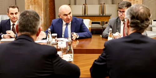 Întrevederea premierului Ilie Bolojan cu delegația Băncii Europene de Investiți jpg