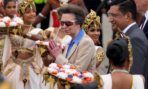 Prințesa Anne a ajuns în Sri Lanka (1) jpg