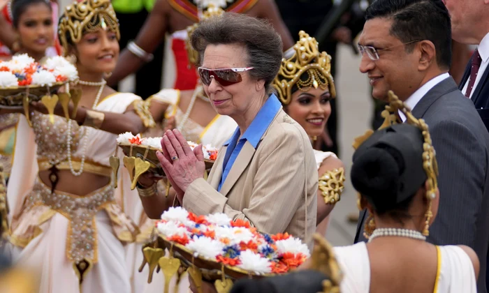 Prințesa Anne a ajuns în Sri Lanka (1) jpg