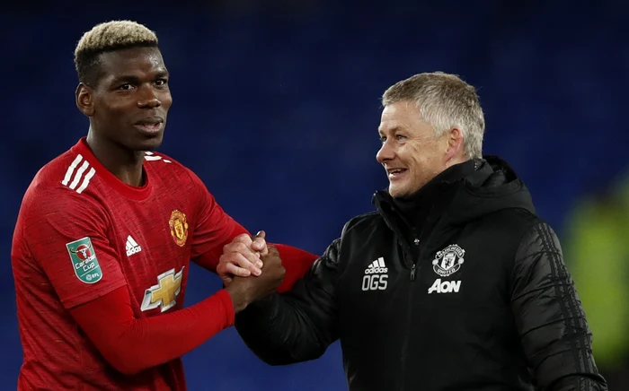 
    Pogba spune că colaborează foarte bine cu antrenorul SolskjaerFoto: EPA-EFE  