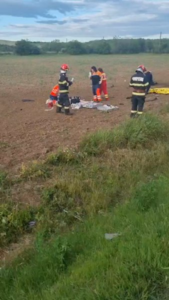 Carnagiu în Dolj. Doi bărbați și-au pierdut viața în urma coliziunii între un autoturism și o autobetonieră
