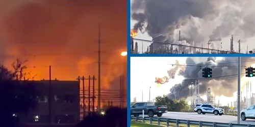 explozie rafinărie Texas captură 12news jpg