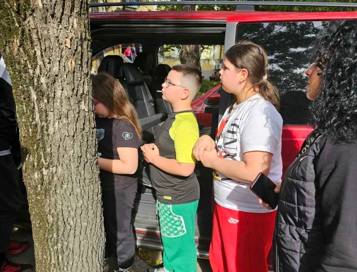 Copiii au fost găsiți. FOTO Imagini amator