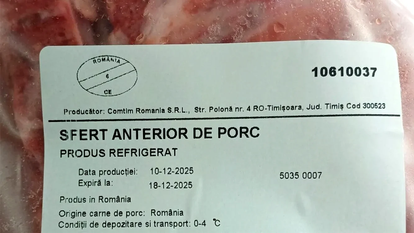 Cât a ajuns să coste un sfert de porc într-un supermarket.