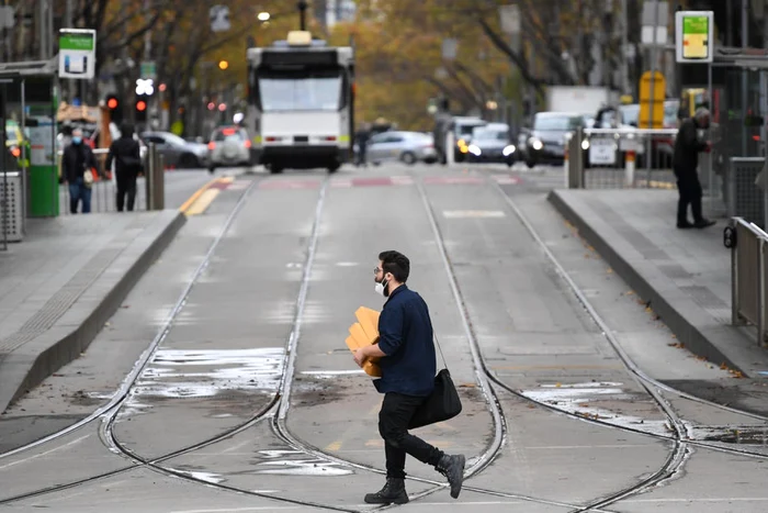 Melbourne se confruntă cu un nou focar de COVID-19 FOTO EPA-EFE