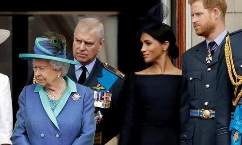 meghan - harry-  regina-  andrew 