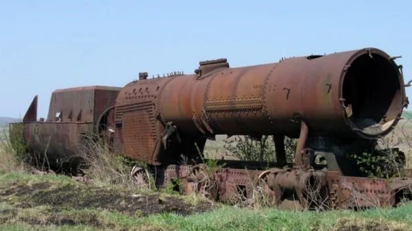 Locomotivă din tezaurul naţional, furată pe bucăţi de hoţii de fier vechi jpeg