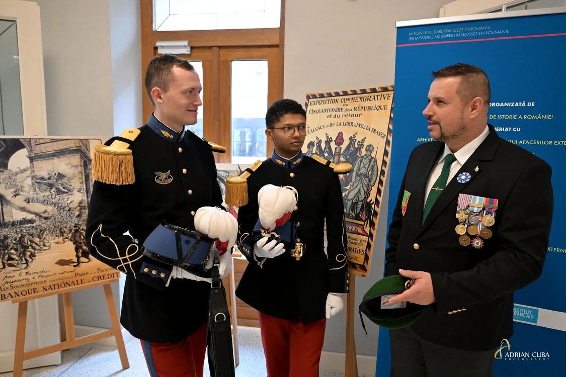 Gârbovan la un eveniment al Ambasadei Frantei ocazionat de comemorarea Zilei Armistițiului