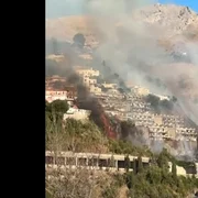 incendiu Taormina Sicilia captură Tele90 jpg