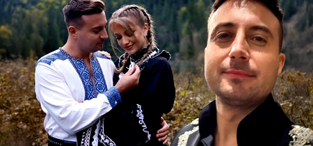 Valentin Sanfira gătește tradițional dar  își surprinde soția și cu alte preparate delicioase