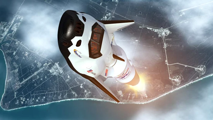 Avionul „Dream Chaser”. FOTO The Sun