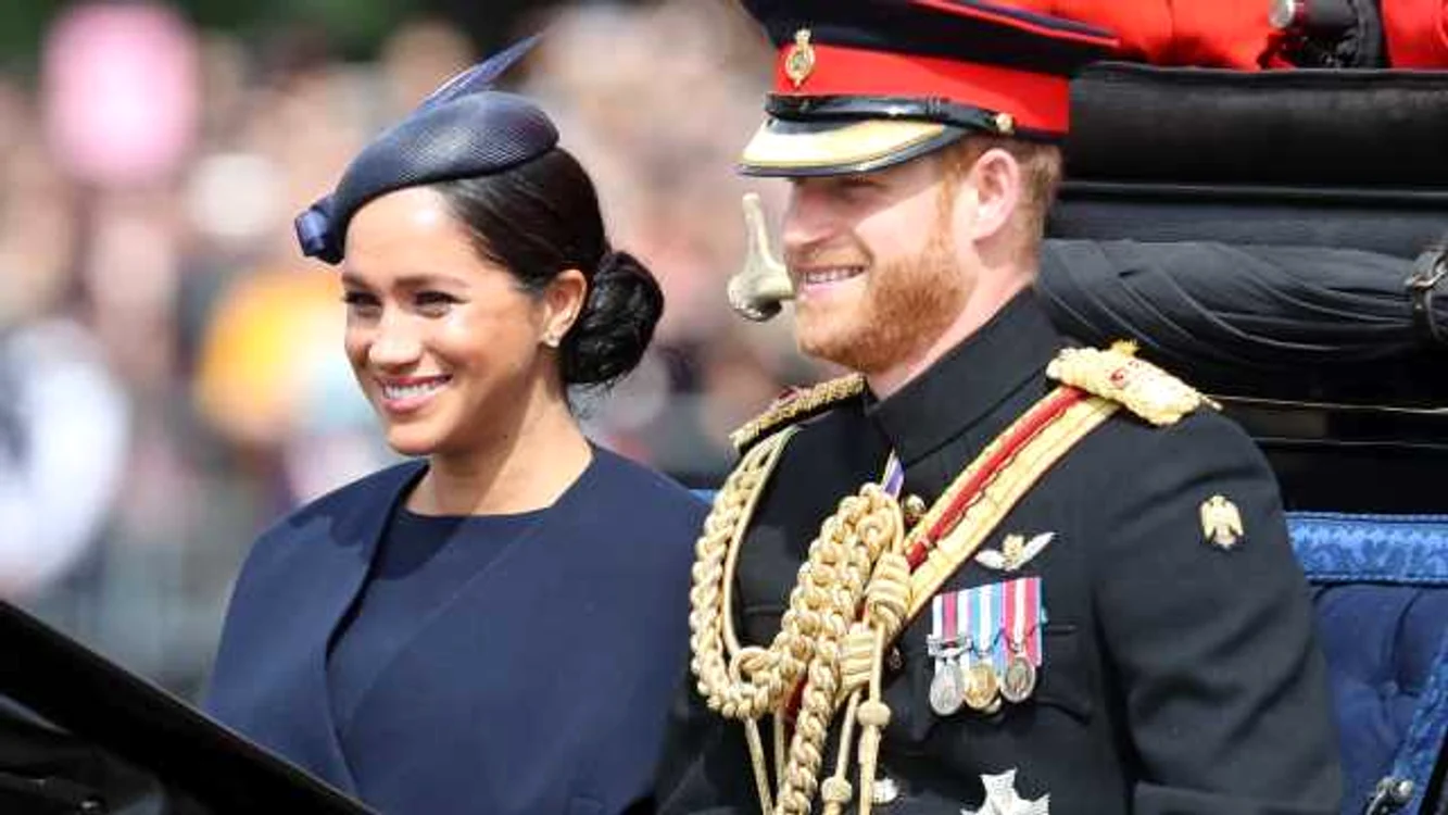 meghan markle printul harry parada anuala regina foto guliver getty images
