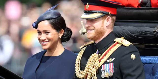meghan markle printul harry parada anuala regina foto guliver getty images