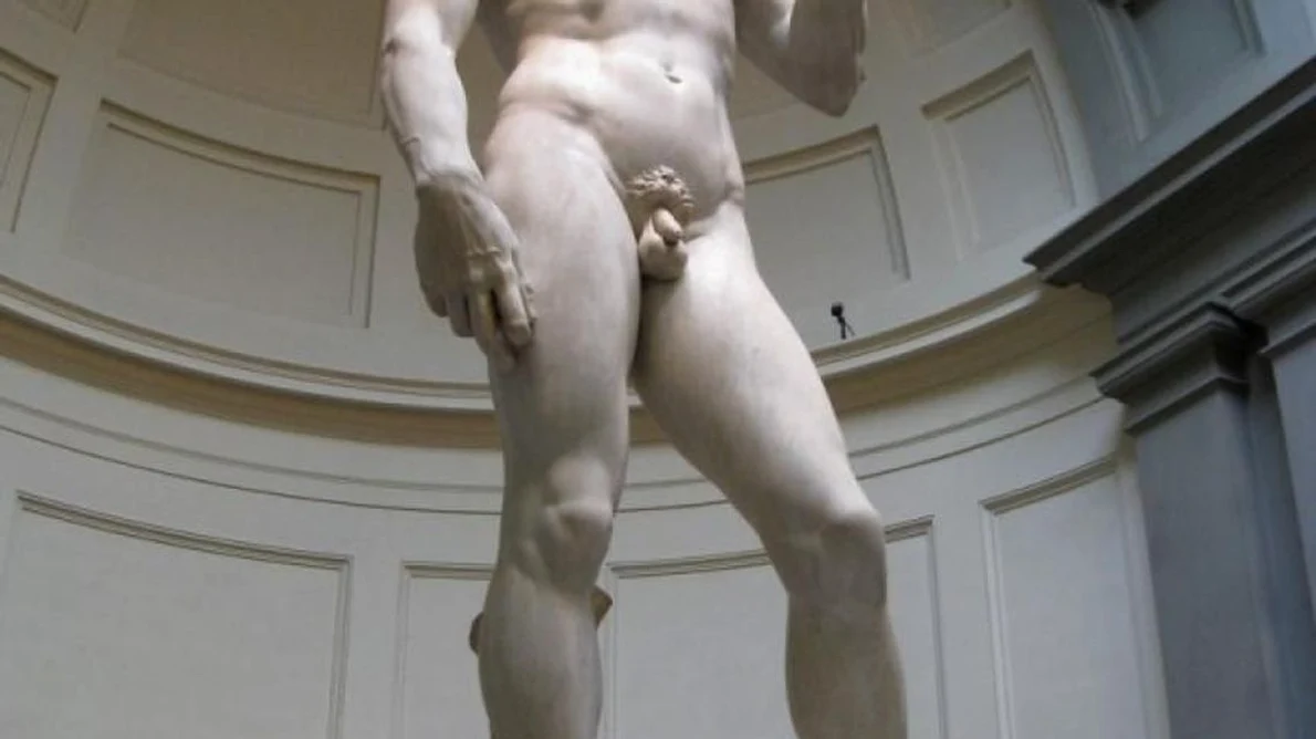 „David“ de Michelangelo nu se mai ţine pe picioare jpeg