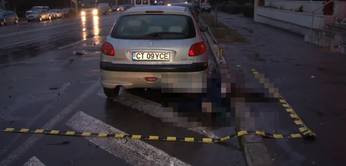 Accident pe trecerea de pietoni de anul nou