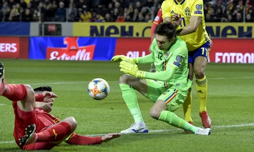 suedia romania fotbal robin quaison ciprian tatarusanu epa h 55076956 jpeg