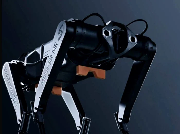 Robotul patruped Pantera Neagră