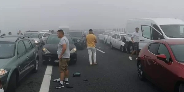 accident a2 carambol sursa facebook