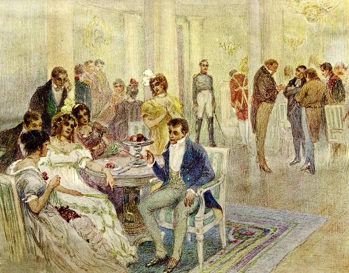 Ilustrație realizată de artistul A.P. Apsit din cartea «Război și pace» FOTO Shutterstock