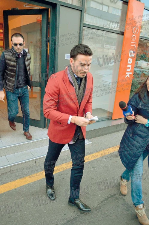 Bianca a avut ieri  o zi încărcată: a  fost la bancă, la  mall, apoi a mers  la un club (fotografii: mihai ionescu)