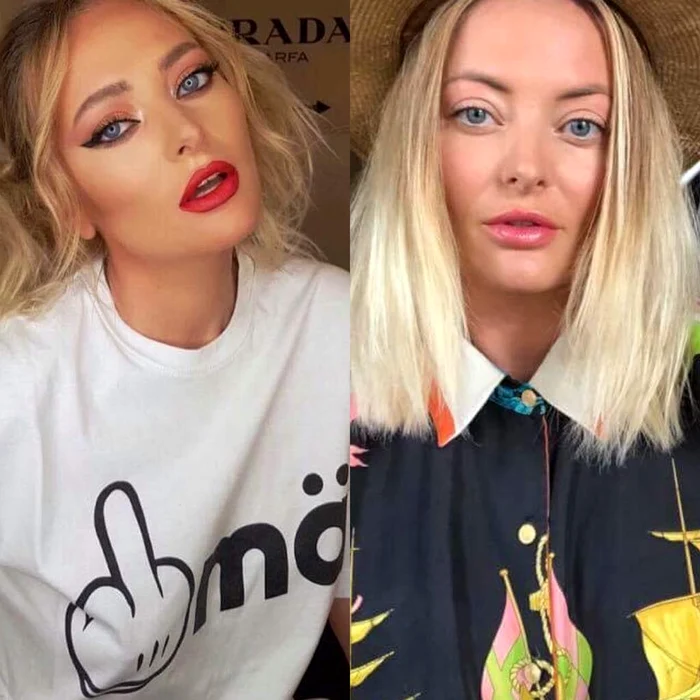 Delia arată mai bine fără machiajul de tv sau de scenăFoto: arhivă personală