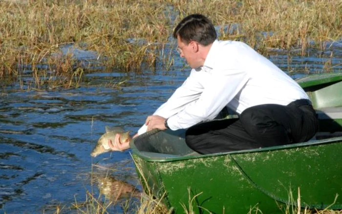 În 2011, la indicaţia primarului Dorin Chirtoacă, lacul a fost populat cu peşte