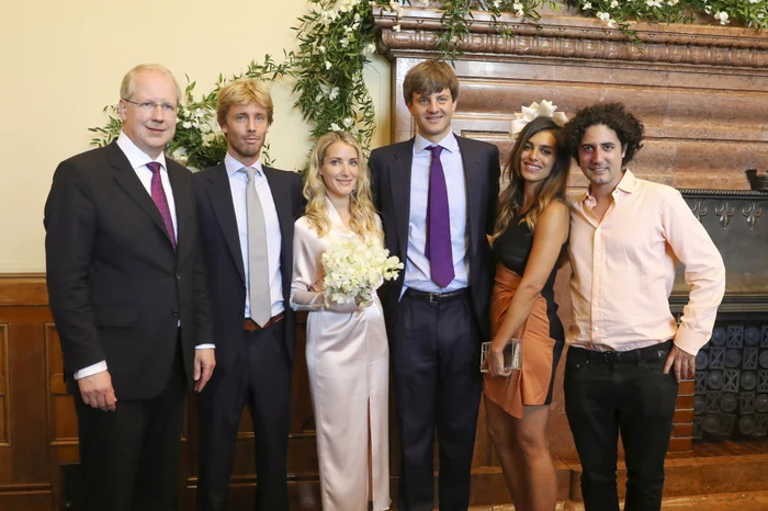 Mariage civil du prince Ernst junior de Hanovre et de Ekaterina Malysheva à l' hôtel de ville de Hanovre jpeg