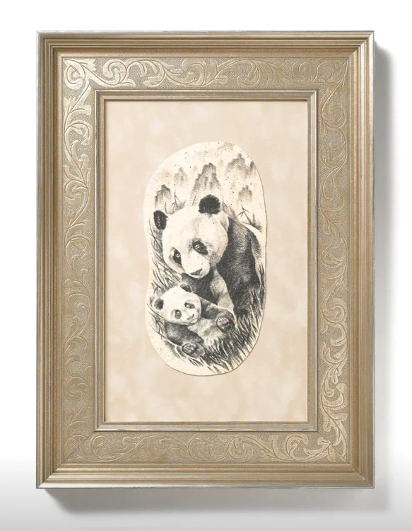 Acesta este unul dintre tablourile care au fost "salvate" de pe trupul lui Chris Wenzel