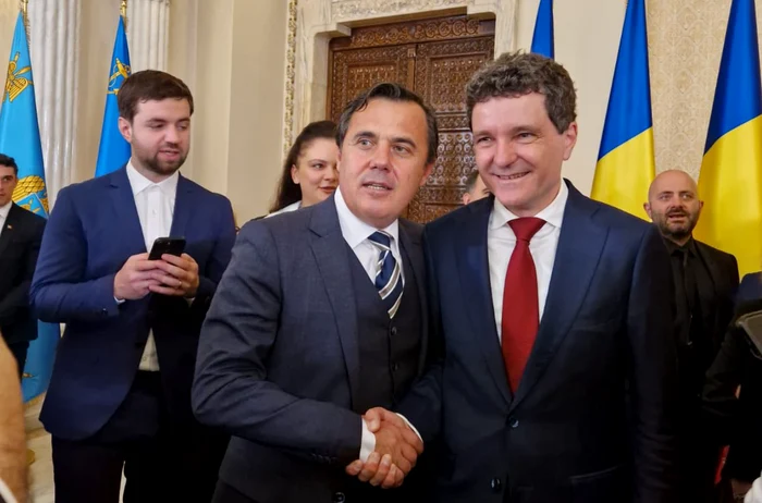 Ion Ștefan și Nicușor Dan, 26 mai. FOTO: Facebook / Ion Ștefan