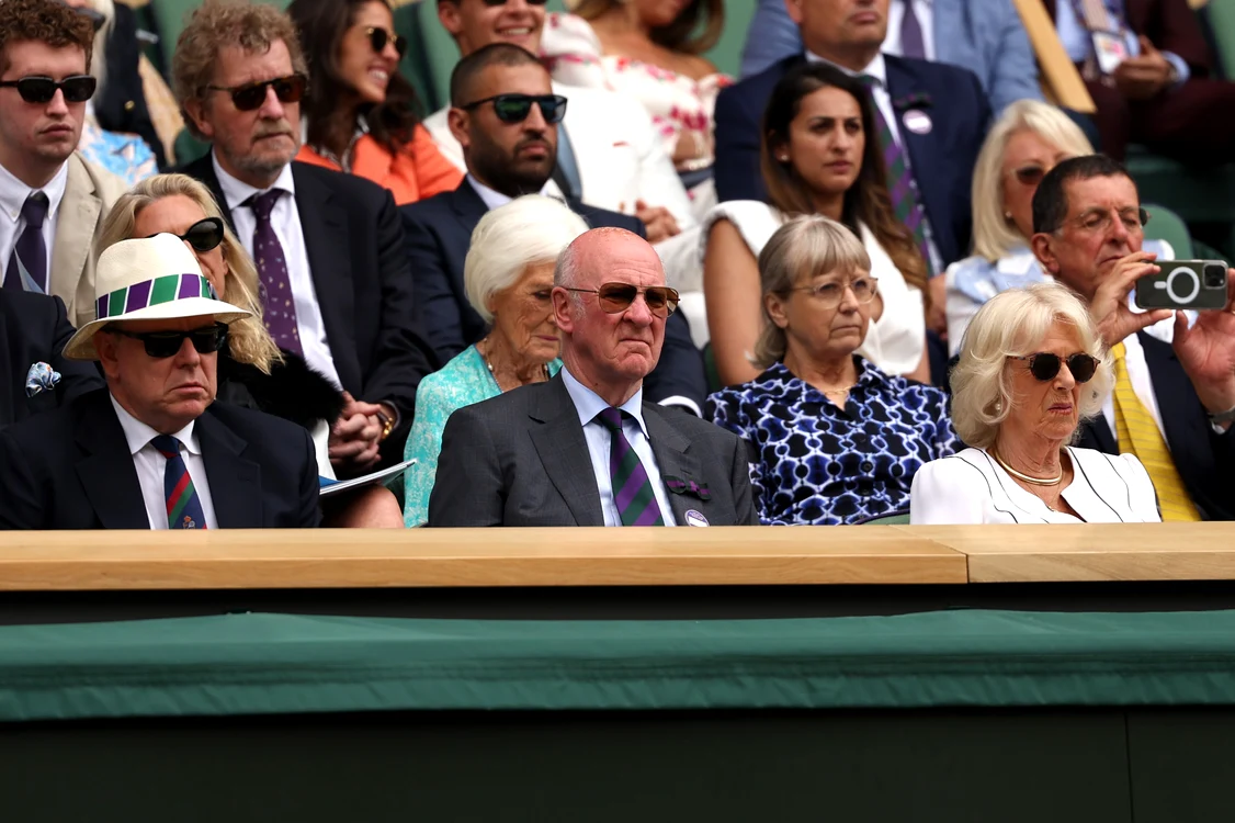 Albert de Monaco la Wimbledon, în tribună cu Camilla, Getty (2) jpg