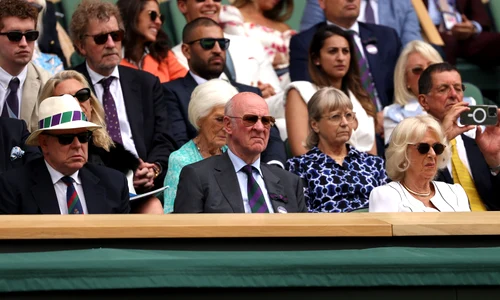 Albert de Monaco la Wimbledon, în tribună cu Camilla, Getty (2) jpg