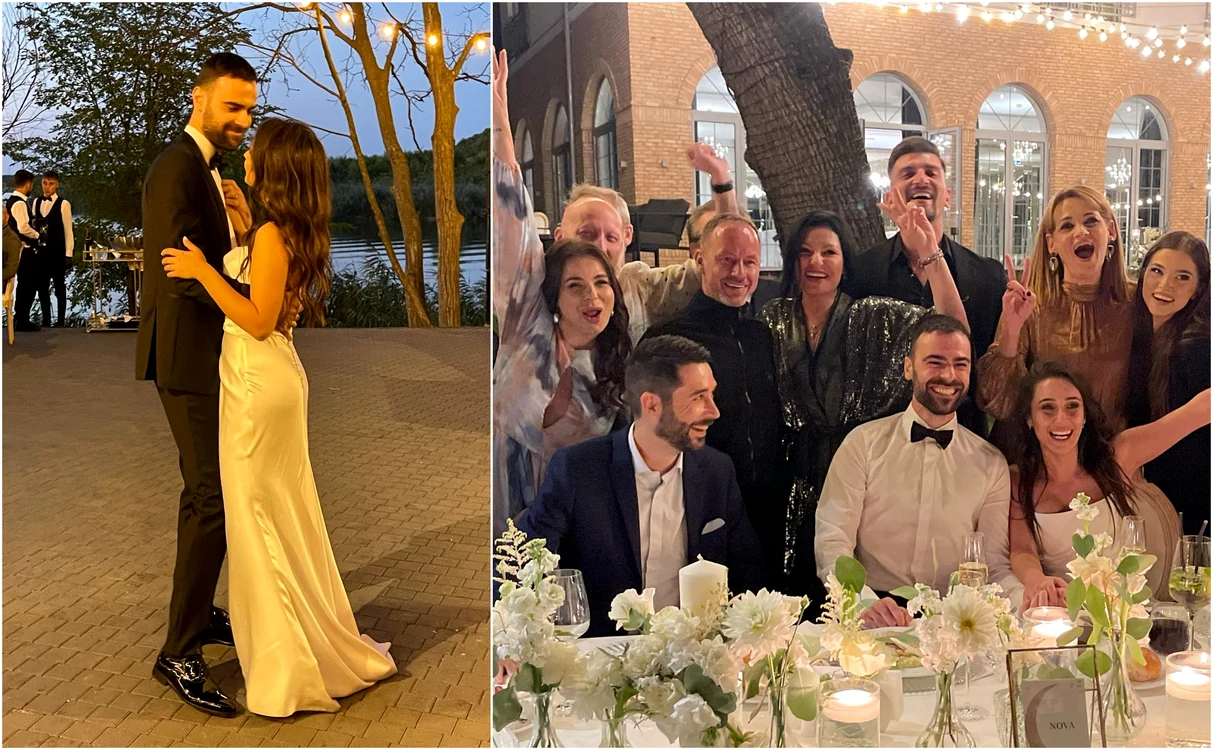 reuniunea actorilor din Clanul la nunta lui Denis Hanganu cu Raluca Instagram jpg