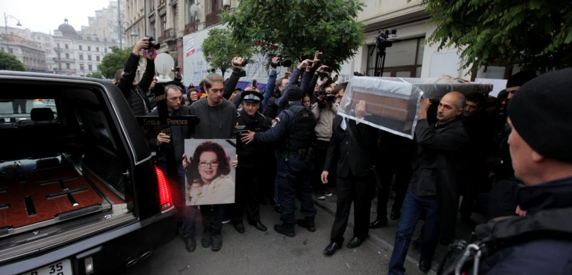Înmormântare Stela Popescu FOTO Dorin Constanda