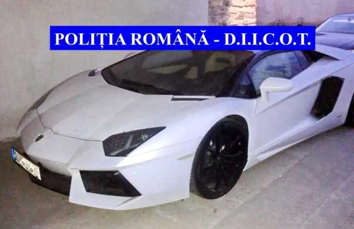 masina lamborghini confiscata Galati 1