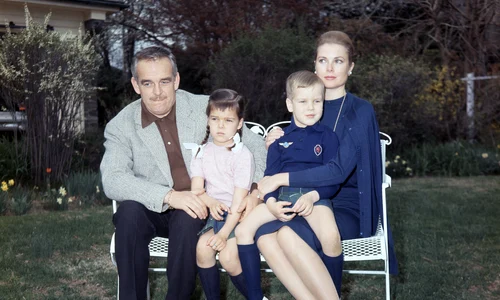 Grace Kelly Prințul Rainier și copiii lor profimedia 0596463586 jpg