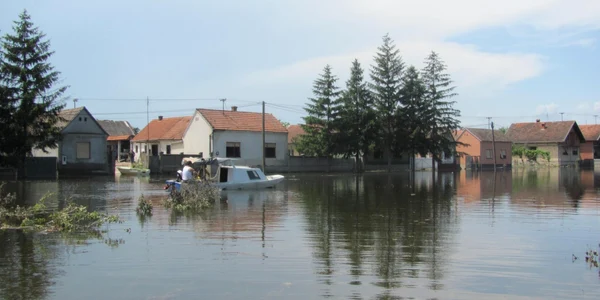 Potopul de la Jamina - Serbia FOTO Ştefan BOTH