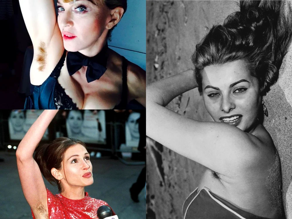 Madonna, Julia Roberts, Sophia Loren - printre vedetele care nu se epilează la subraț