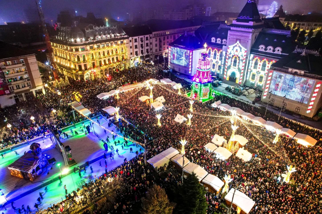 Târgul de Crăciun din Craiova FOTO: FB