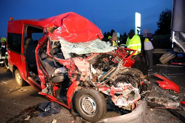 Accident în Ungaria FOTO Nagy Gabor/ Kisalfold.hu