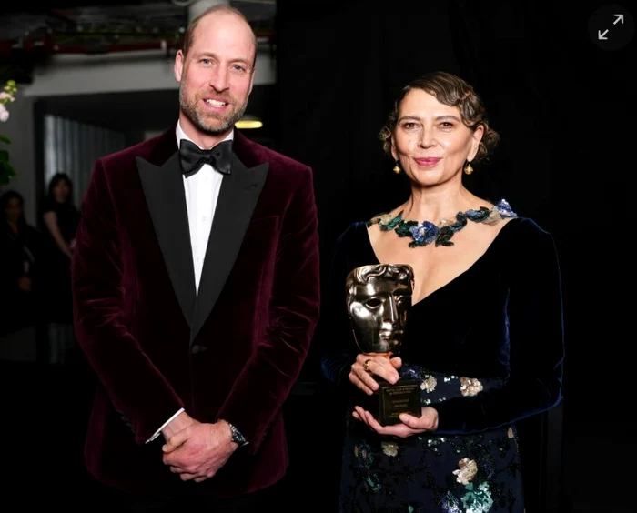 Prințul William, discurs pentru Donna Langley  FOTO: Getty images