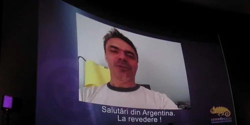 Regizorul Sebastián Borensztein a trimis un mesaj video de mulțumire din Argentina