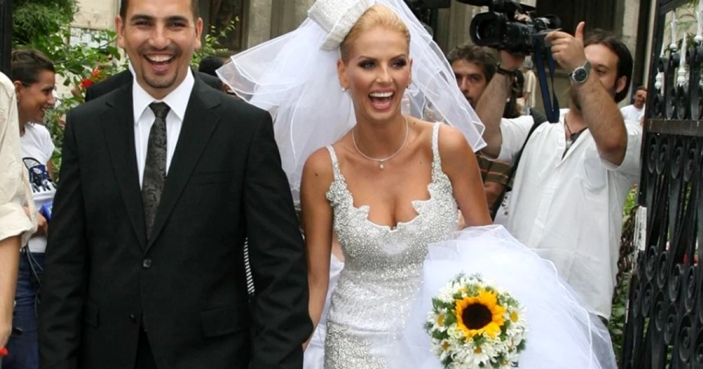 Andreea Bănică și Lucian Mitrea s-au căsătorit în 2008