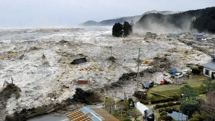 Dezastrul provocat de cutremurul de 9,1 grade în 2011 în Japonia/FOTO:X