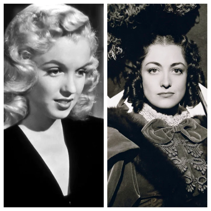 Marilyn Monroe şi Joan Crawford