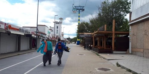 Statiunea Mamaia înainte de deschiderea sezonul estival 2020 FOTO Mariana Iancu