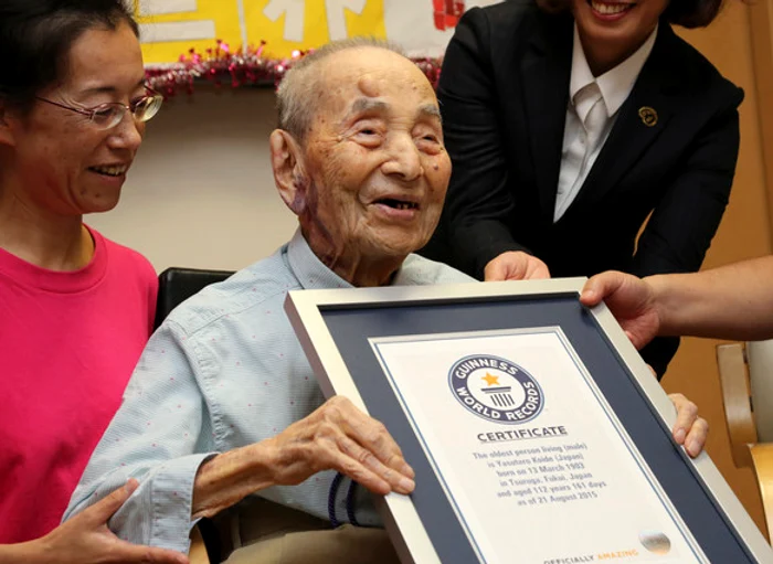 
    Yasutaro Koide are 112 aniFoto: AP  